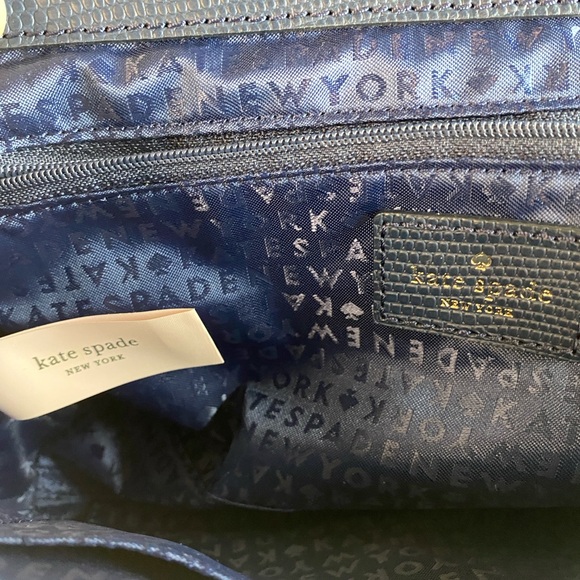 Kate Spade Blue Crossbody Bag NWOT come with product card - Picture 11 of 16